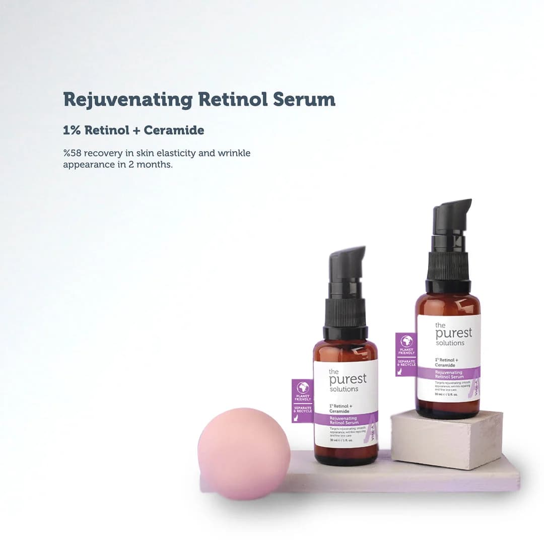 سرم رتینول پیورست سولوشن مدل retinol %1 + ceramide حجم 30ml — تصویر ۶
