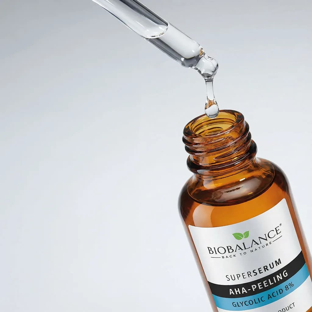 سوپر سرم لایه بردار AHA اسید گلیکولیک 8% بیوبالانس BioBalance AHA Peeling Glycolic Acid 8% Super Serum — تصویر ۴
