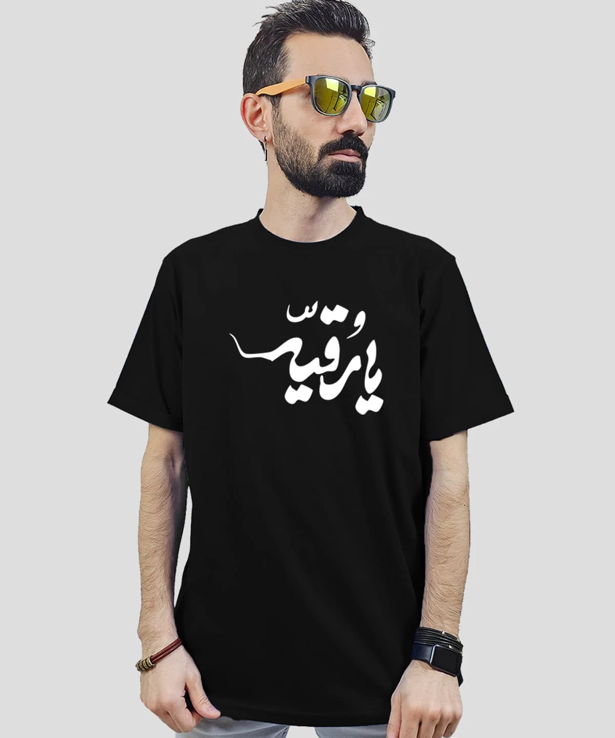 تیشرت مردانه و زنانه مذهبی طرح یا رقیه کد 460 — تصویر ۲