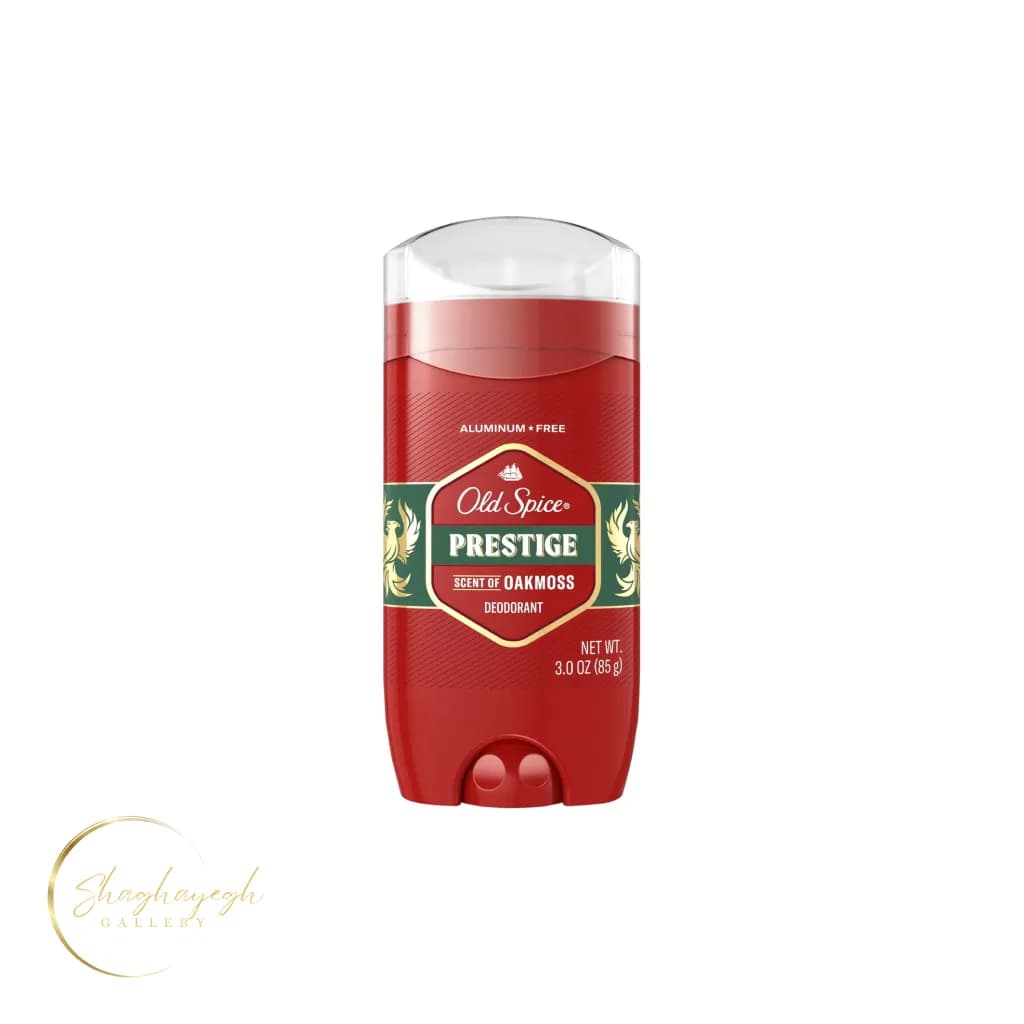مام صابونی اولد اسپایس پرستیژ با رایحه خزه بلوط Old Spice Prestige Scent of Oakmoss Deodorant 85g