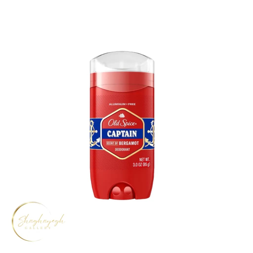 مام صابونی اولد اسپایس کپتان با رایحه برگاموت Old Spice Captain Bergamot Deodorant 85g