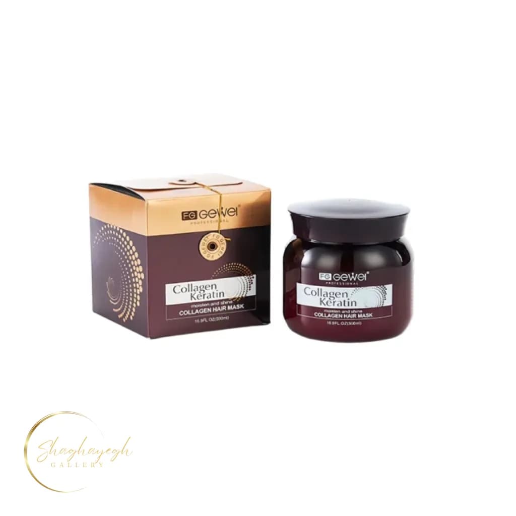 ماسک مو کلاژن کراتین اف‌جی پروفشنال FG Gewei Collagen Keratin Hair Mask 500ml