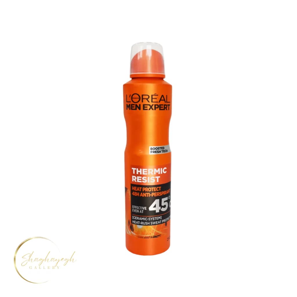 اسپری ضدتعریق لورآل من اکسپرت ترمیک رزیست 48 ساعته 250 میل L’Oréal Men Expert Thermic Resist
