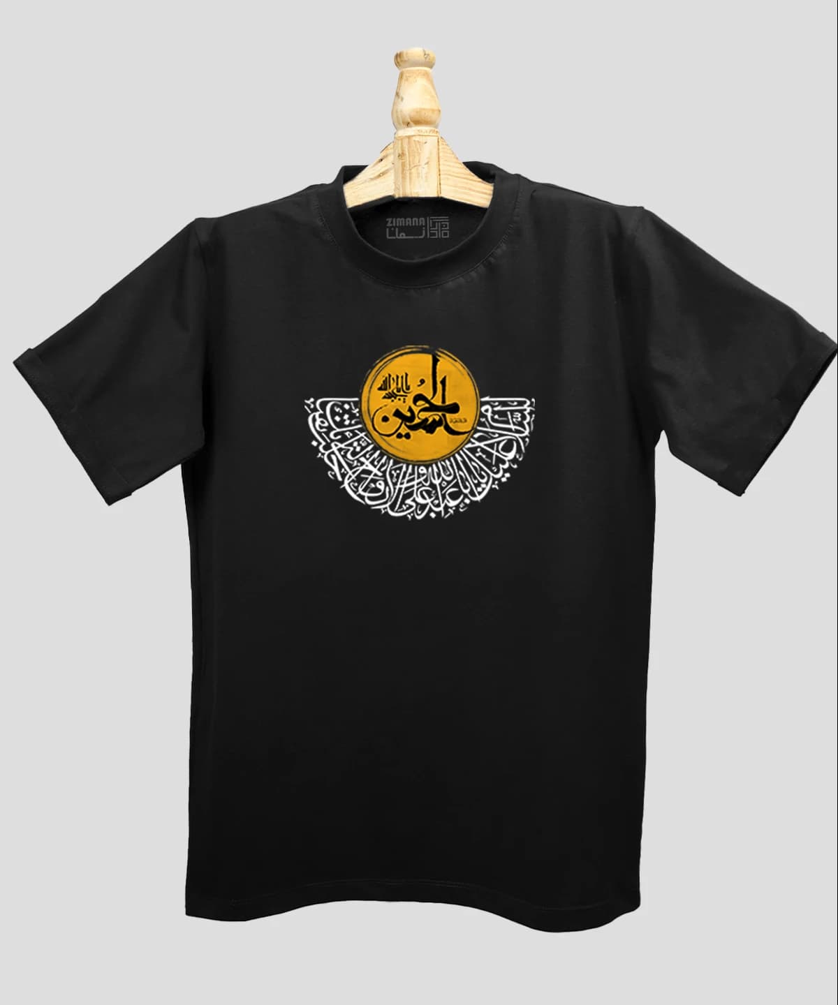 تیشرت مردانه و زنانه مذهبی طرح یا ابا عبدالله الحسین کد 445
