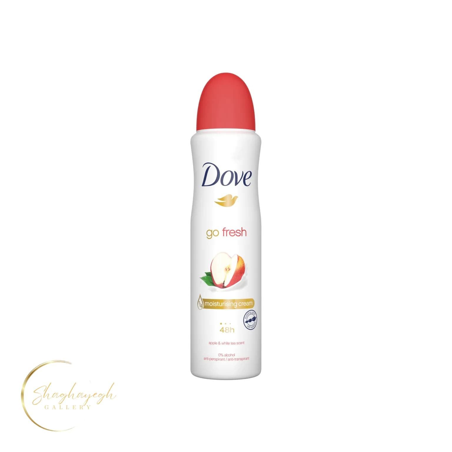 اسپری ضدتعریق داو Go Fresh سیب و چای سفید 48 ساعته 250 میل Dove Go Fresh Apple & White Tea
