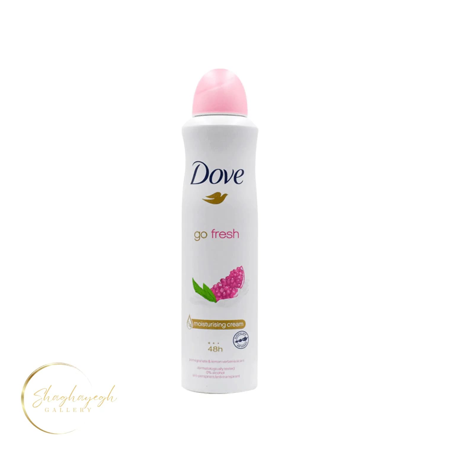 اسپری ضدتعریق داو گو فرش با رایحه انار و لیمووربنا Dove Go Fresh Pomegranate & Lemon Verbena 48H