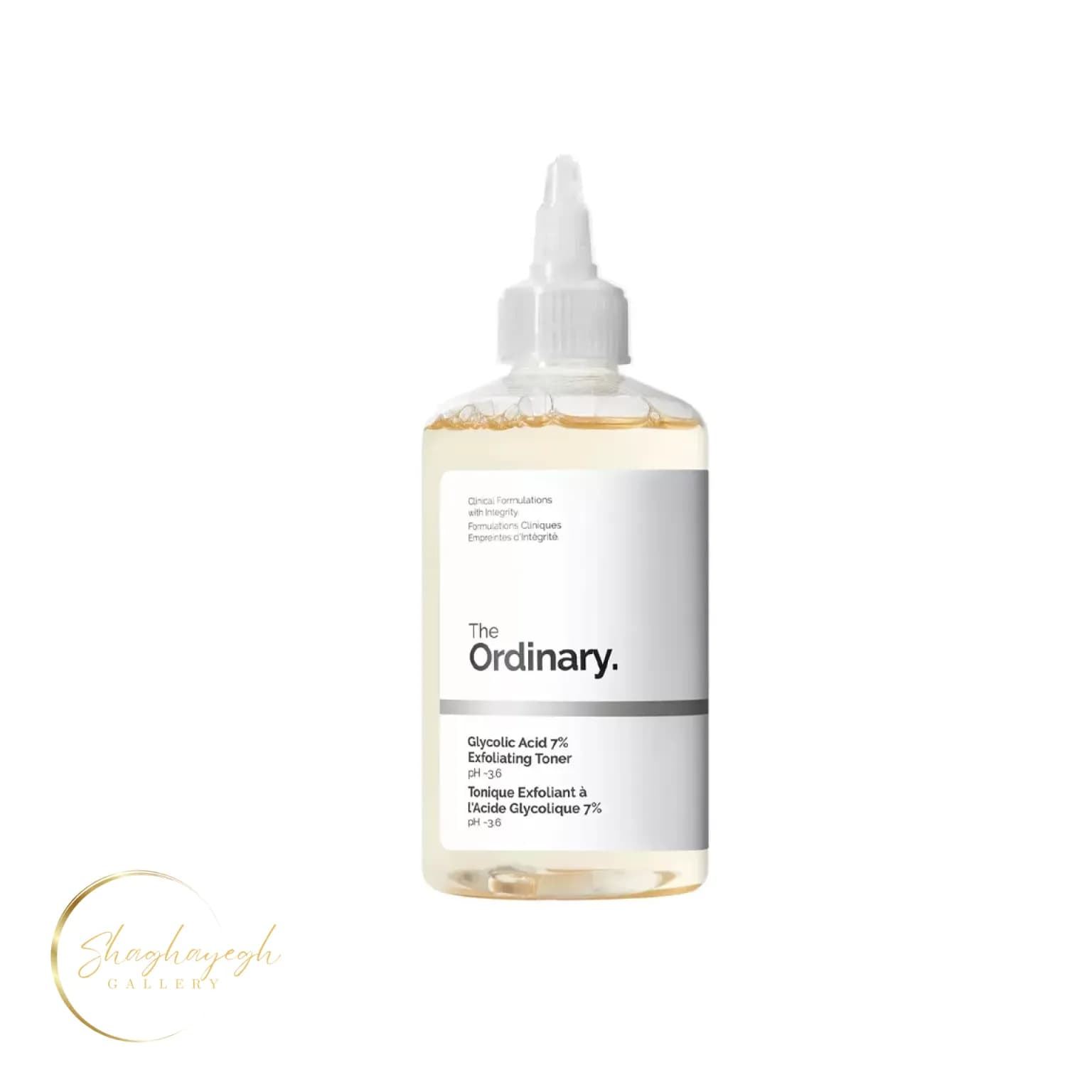 تونر لایه‌بردار اوردینری حاوی گلیکولیک اسید ۷٪ حجم ۲۴۰ میل The Ordinary Glycolic Acid 7% Exfoliating Toner