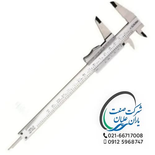 کولیس استنلس استیل (بدون پیچ) ” 0.001-0.02 سایز 200-0