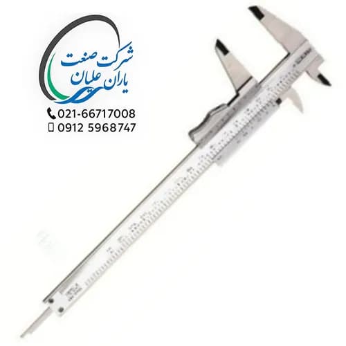 کولیس استنلس استیل (بدون پیچ) ” 0.001-0.02 سایز 150-0