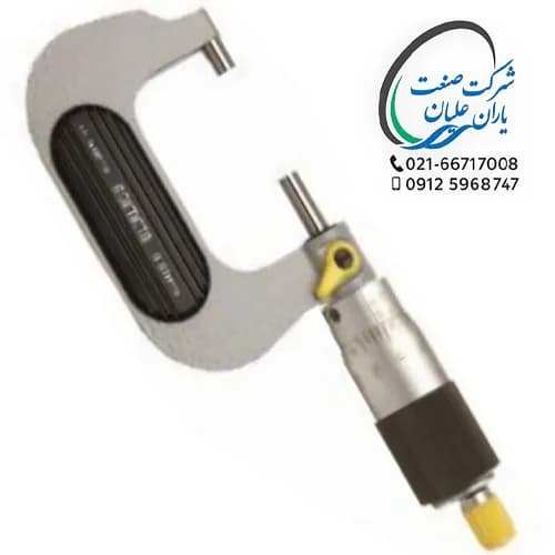 میکرومتر سریع تنظیم شو دقت 0/01 سایز 25-0 برند آسیمتو