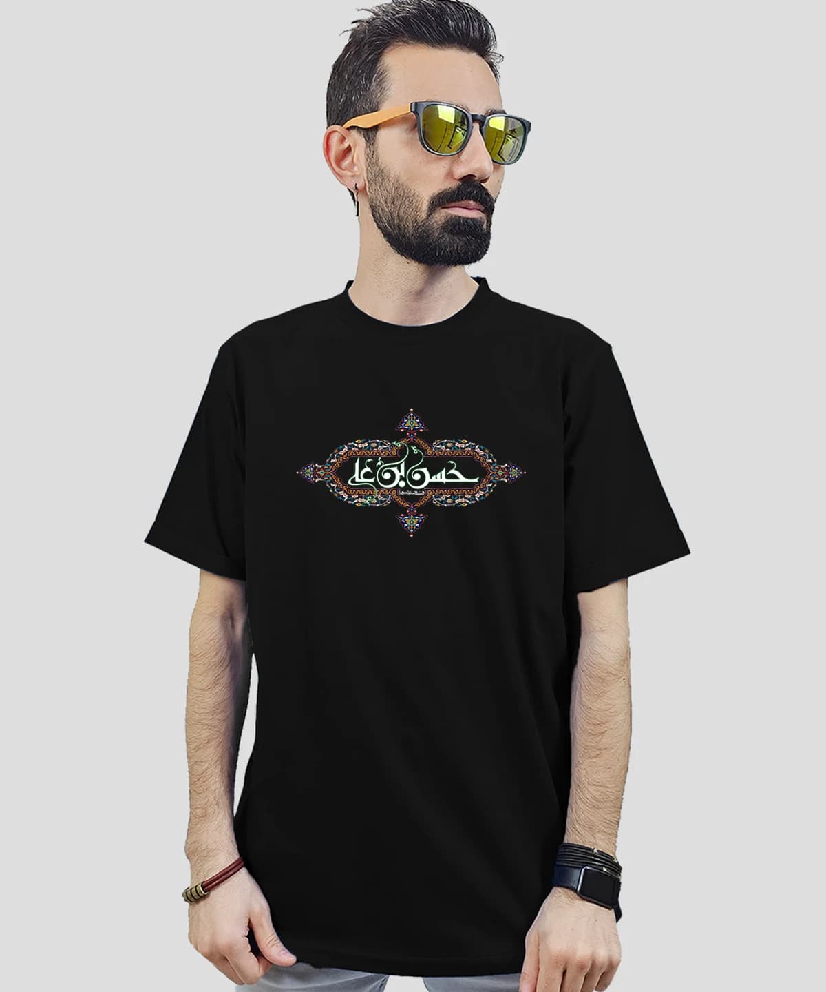تیشرت مردانه و زنانه مذهبی طرح حسن بن علی