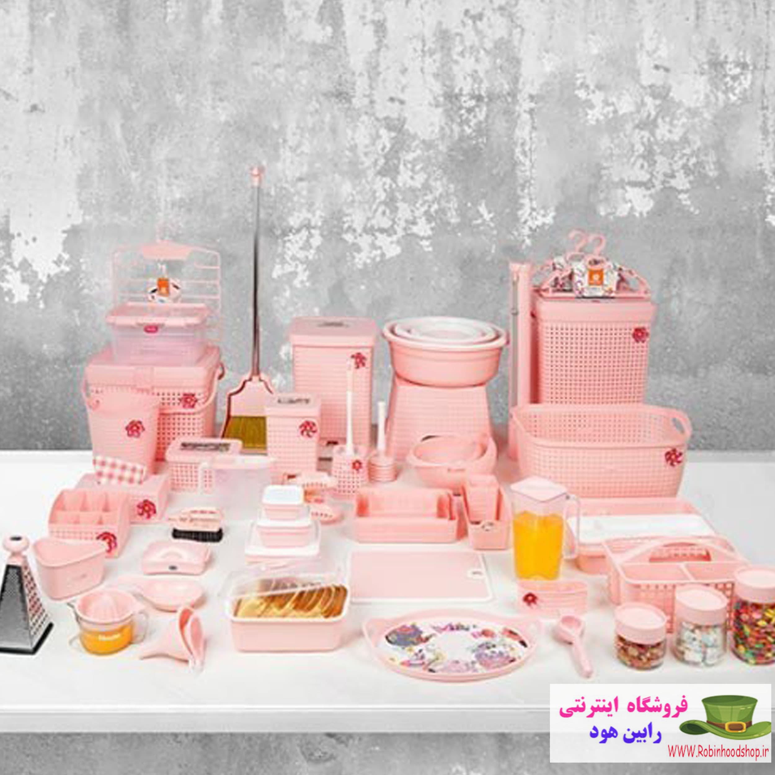 سرویس جهیزیه عروس 85 پارچه دلیار