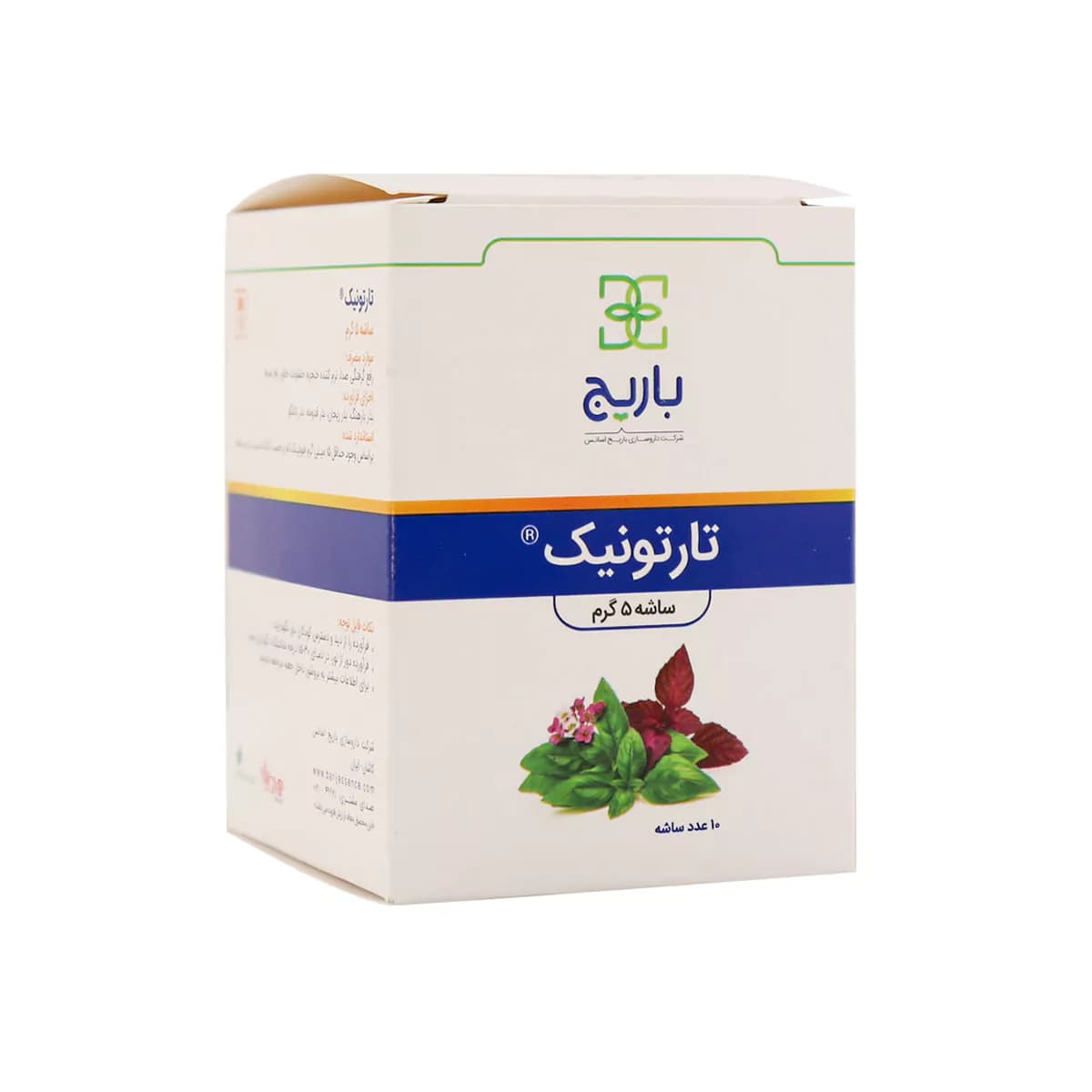 ساشه تارتونیک تعداد ۱۰ عدد باریج اسانس — تصویر ۲