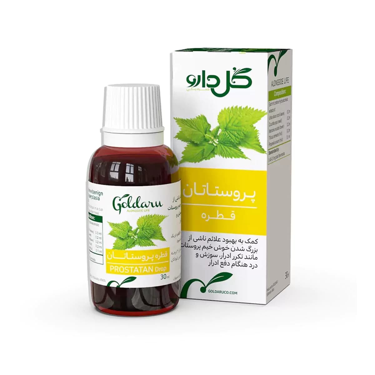 قطره خوراکی پروستاتان حجم 30 میلی لیتر گل دارو