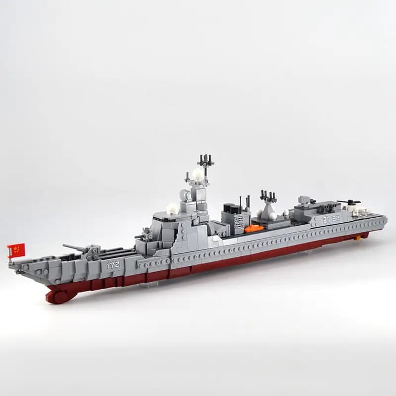 لگو ناو جنگی مدل TYPE 052D DESTROYER برند XINGBAO کد 06028 — تصویر ۴