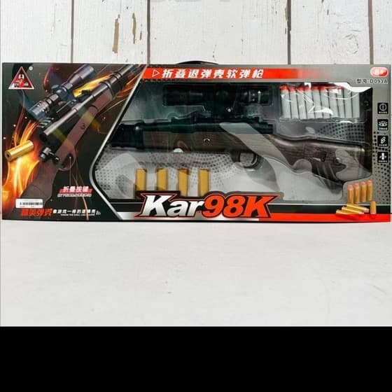 تفنگ اسباب بازی تیر اسفنجی برند KAR98K کد 093 — تصویر ۳