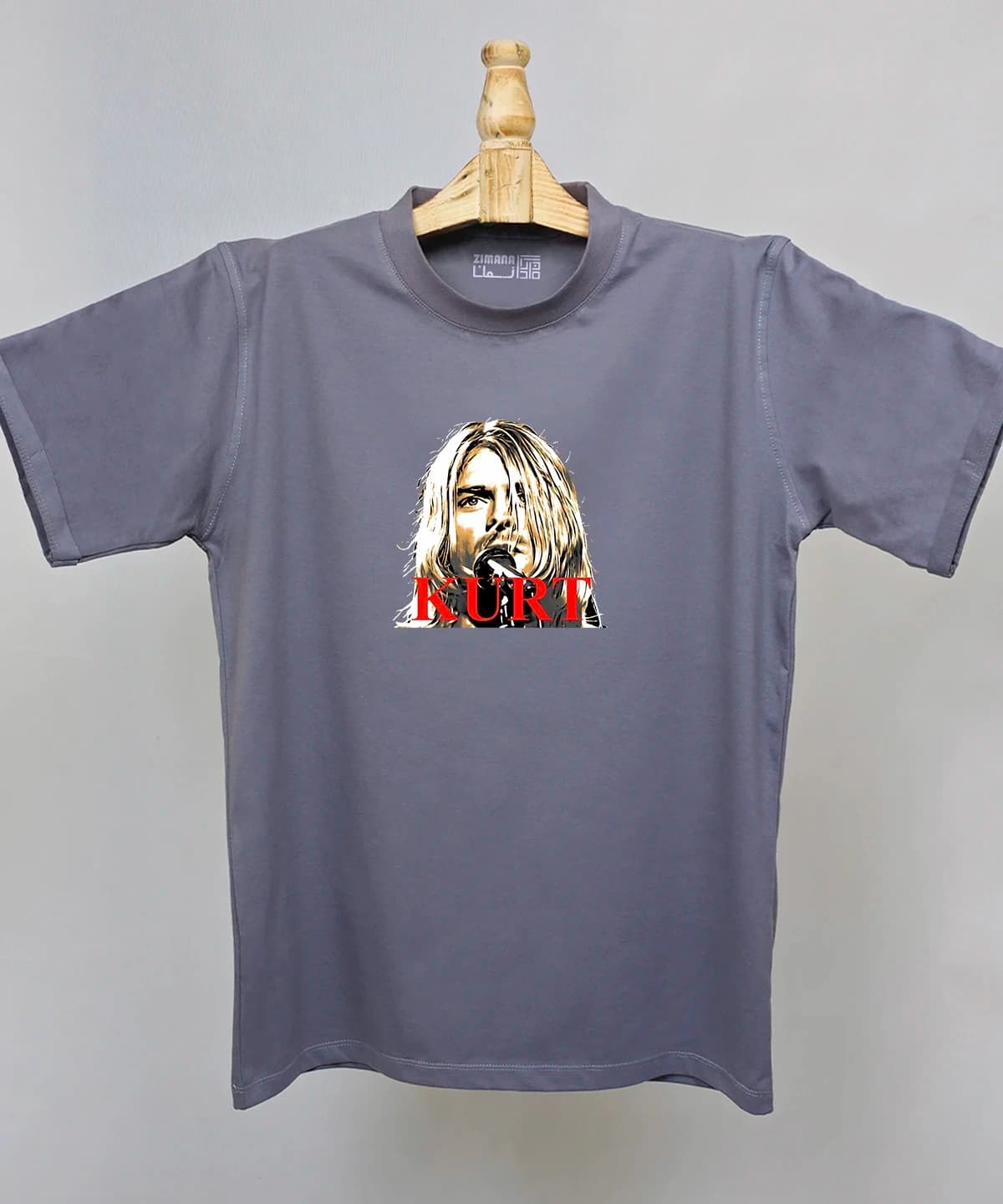 تیشرت مردانه و زنانه مدل Kurt Cobain Nirvana — تصویر ۴