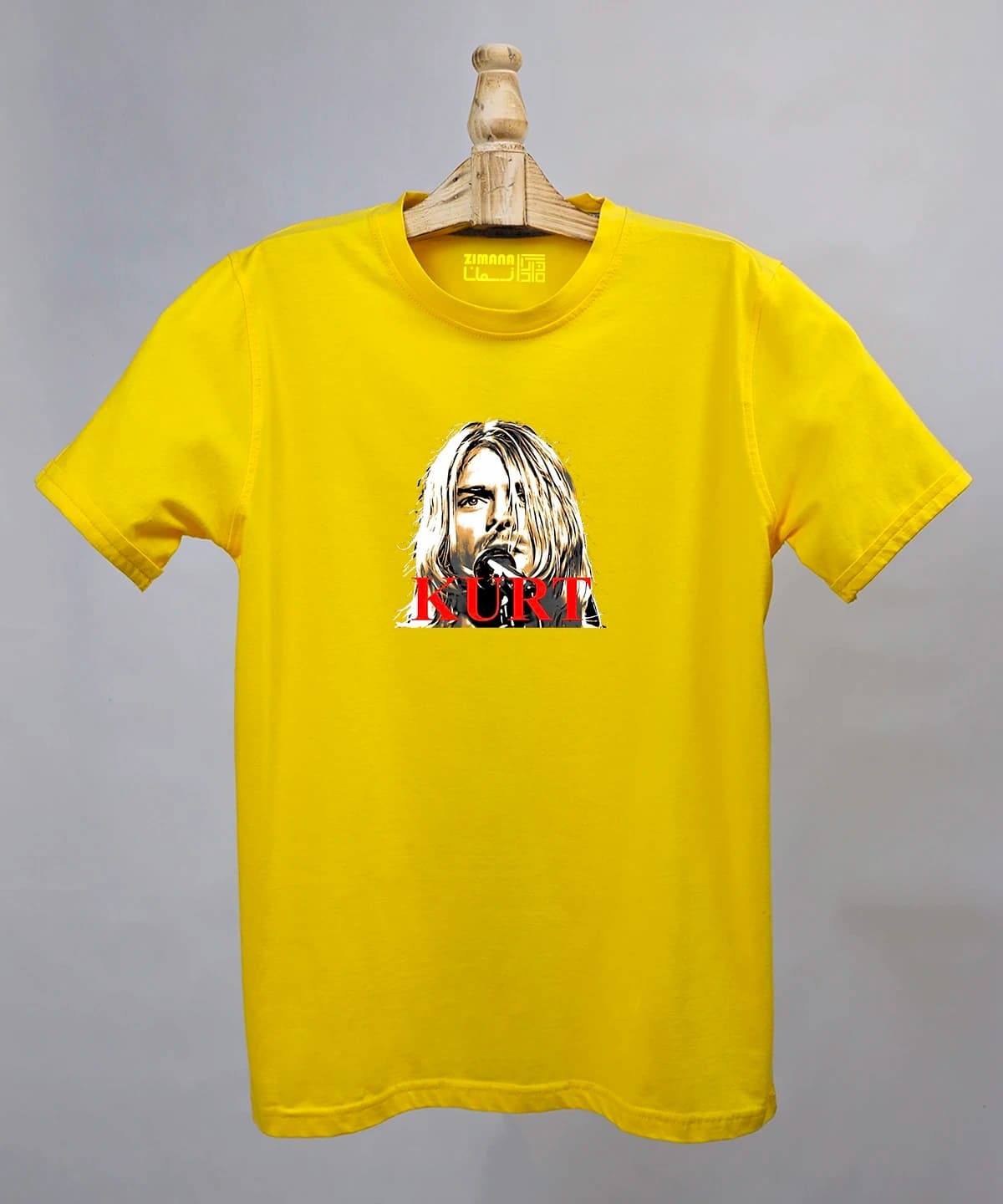 تیشرت مردانه و زنانه مدل Kurt Cobain Nirvana — تصویر ۳