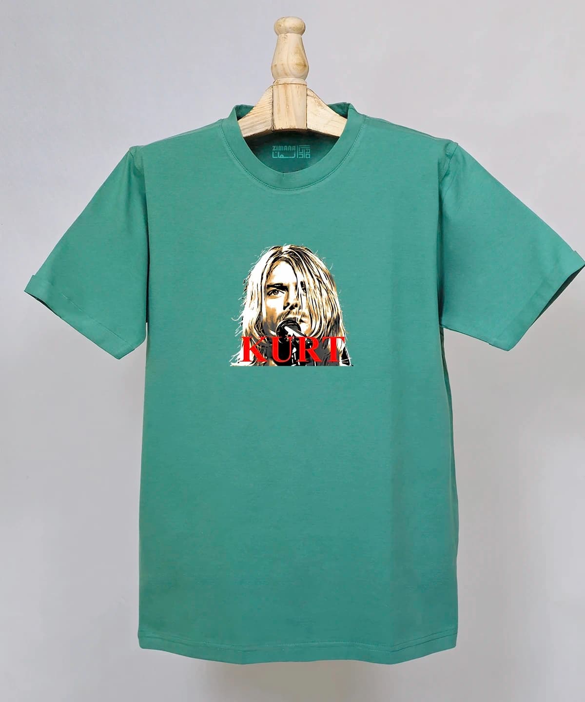 تیشرت مردانه و زنانه مدل Kurt Cobain Nirvana — تصویر ۵