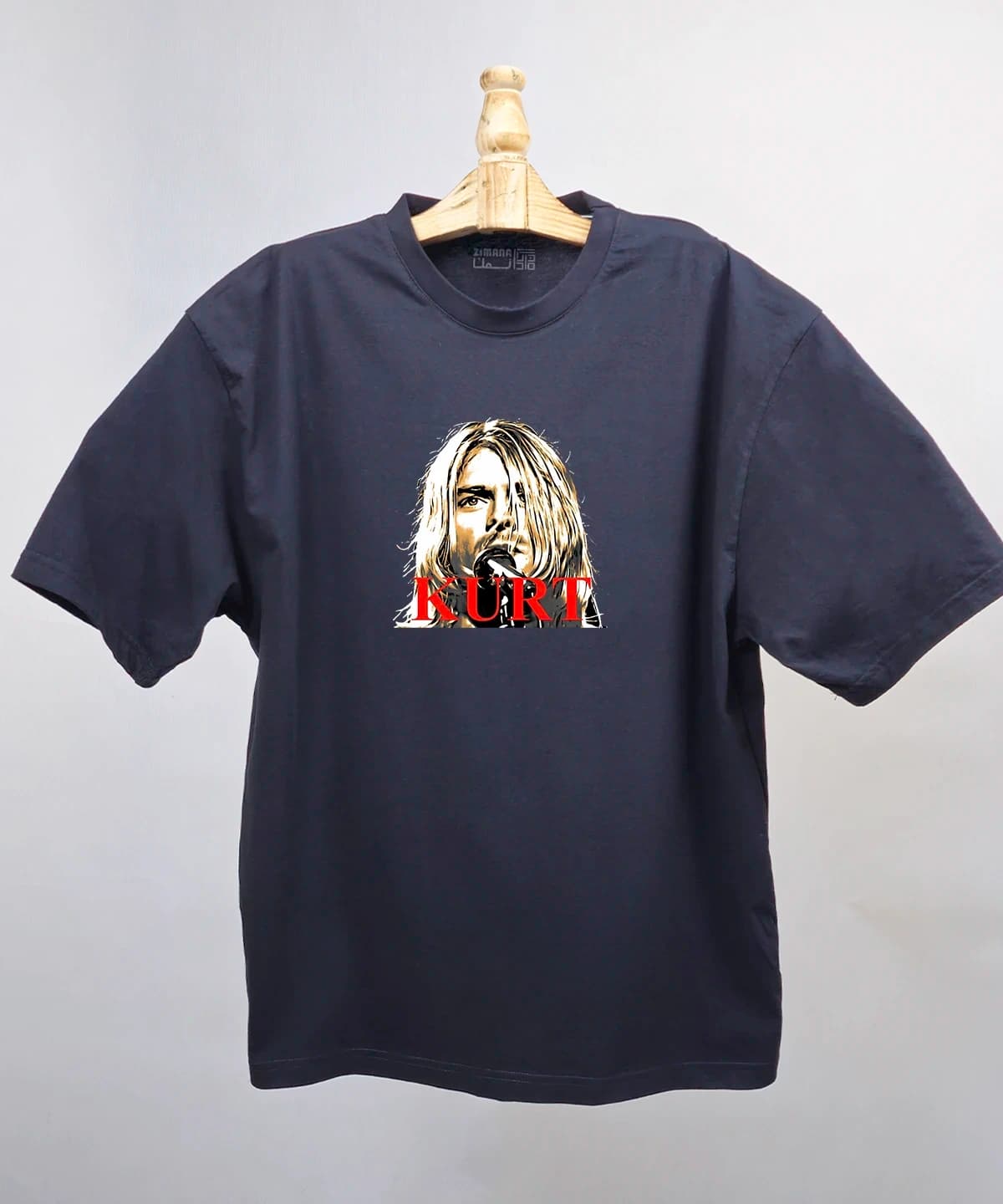 تیشرت لش مردانه و زنانه مدل Kurt Cobain Nirvana — تصویر ۲