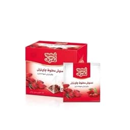 دمنوش مخلوط چای ترش نادری - 12 کیسه هرمی — تصویر ۲