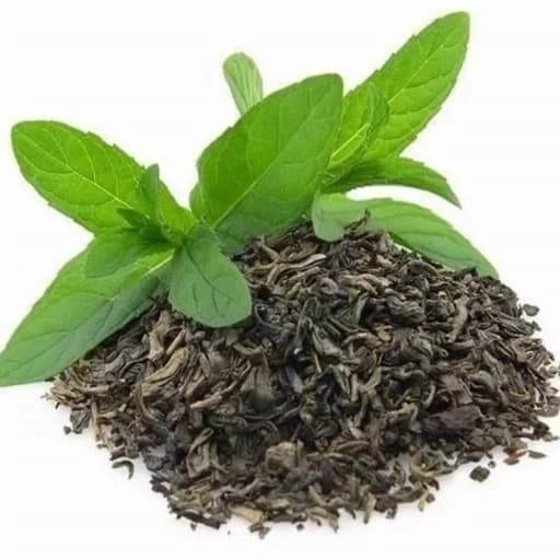 دمنوش چای سبز و نعنا خشک200گرم