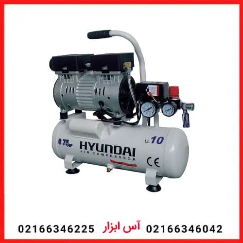کمپرسور هوا سایلنت هیوندای مدل AC-1075
