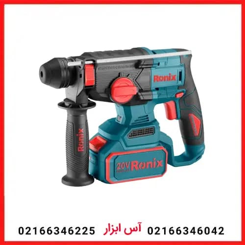 بتن کن شارژی براش لس 20 ولت 2.5 ژول رونیکس مدل 8678