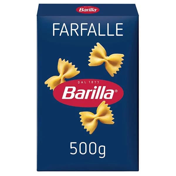 ماکارونی باریلا پردانه ای حجم 500 گرم