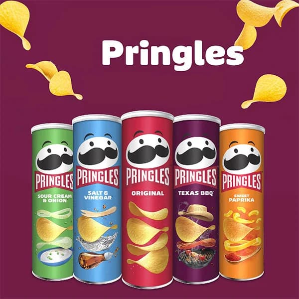چیپس پرینگلز Pringles حجم 165 گرم