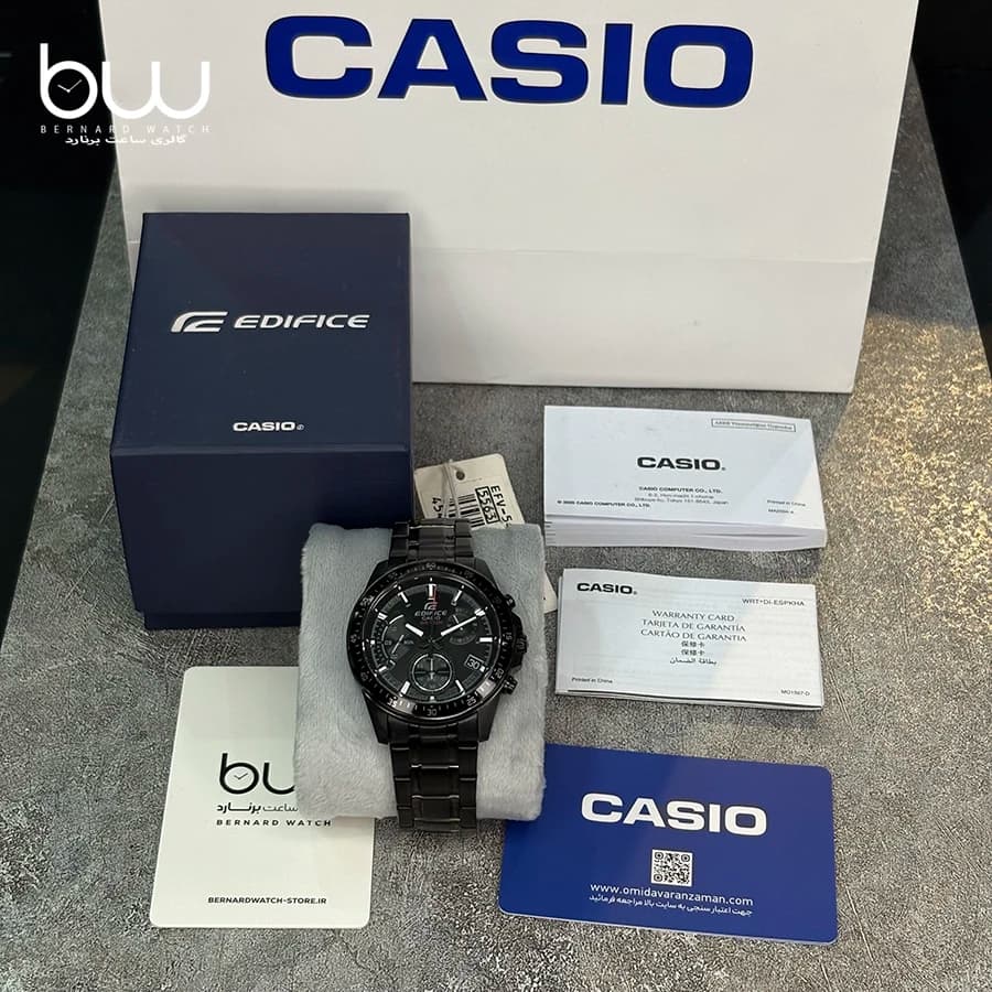 ساعت مچی مردانه کاسیو ادیفایس مدل CASIO EDIFICE EFV-540DC-1AV — تصویر ۴