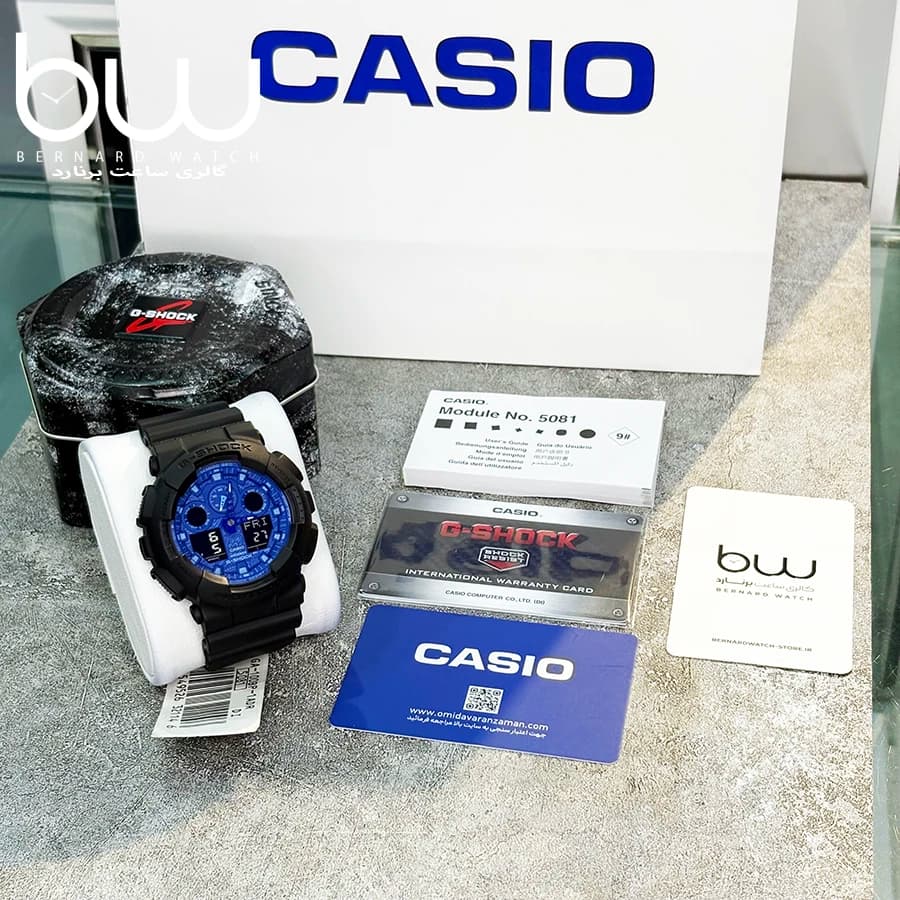 ساعت مچی جی شاک G-SHOCK کاسیو | CASIO GA-100BP-1A — تصویر ۴