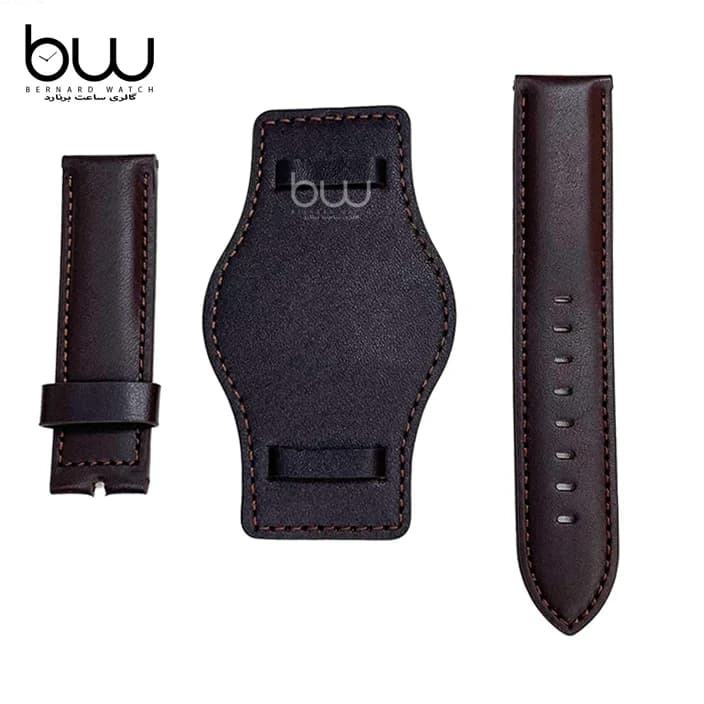 بند ساعت مچی پورشه دیزاین قهوه ایی| PORSCHE DESIGN Strap
