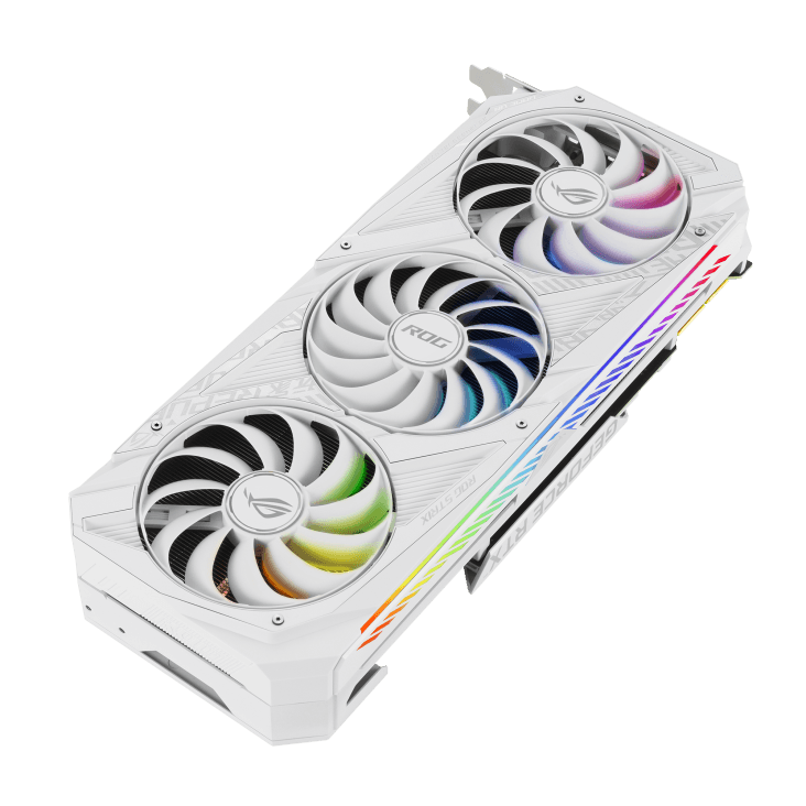 کارت گرافیک مدل ASUS ROG STRIX RTX 3090 O24G WHITE ایسوس — تصویر ۵