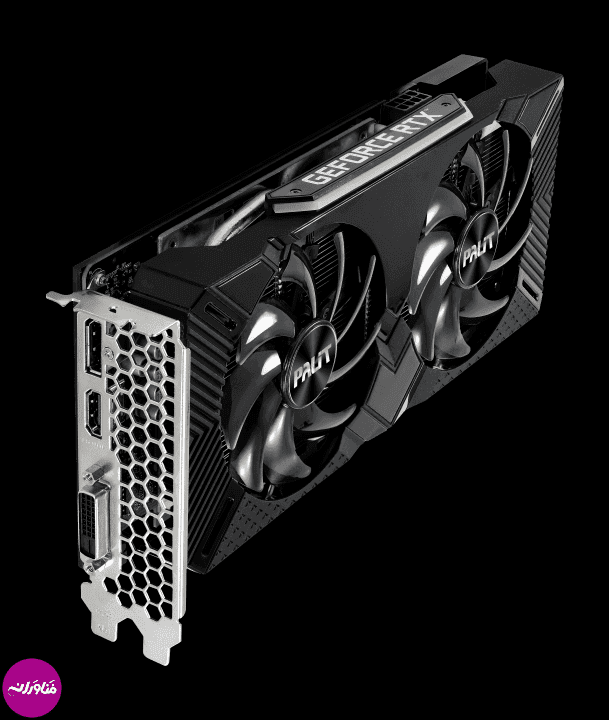 کارت گرافیک مدل GeForce RTX 2060 Dual 12GB پلیت — تصویر ۸