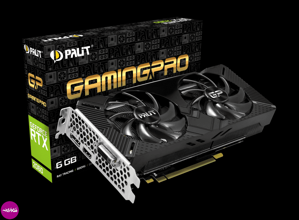 کارت گرافیک مدل GeForce RTX 2060 GamingPro پلیت — تصویر ۲