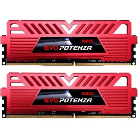 رم کامپیوتر RAM DDR4 دو کاناله ۳۲۰۰ مگاهرتز CL16 گیل مدل EVO POTENZA ظرفیت ۳۲ گیگابایت