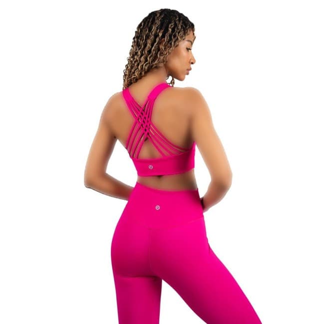 نیم تنه ورزشی زنانه پشت بندی Lululemon کد 2085 تکی