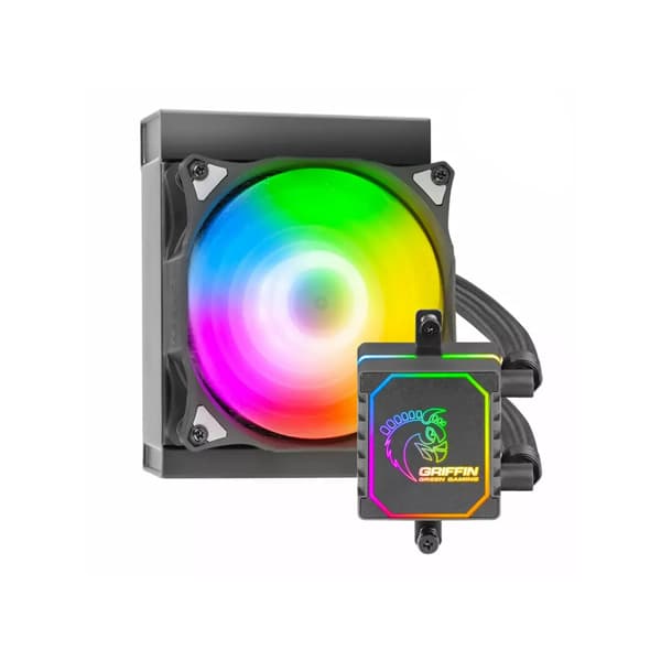 فن مایع سی پی یو گرین مدل GLACIER 120 ARGB — تصویر ۳