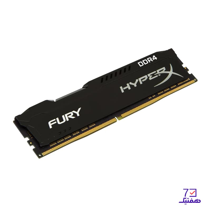 رم کامپیوتر کینگستون DDR4 تک کاناله 2400مگاهرتز CL15 مدل HyperX FURY ظرفیت 4 گیگابایت — تصویر ۹