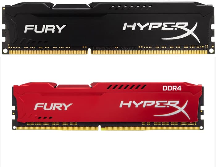 رم کینگستون HyperX FURY ddr4 2400MHz CL15 single channel Desktop 8GB
