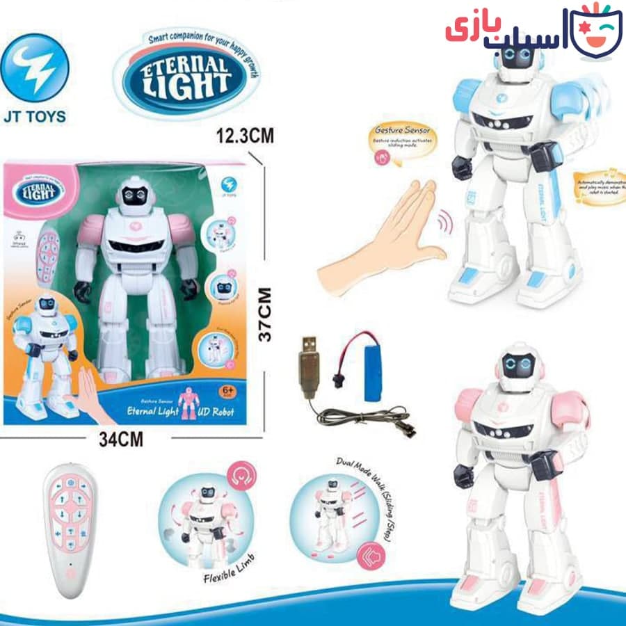 ربات کنترلی شارژی موزیکال 395 — تصویر ۲