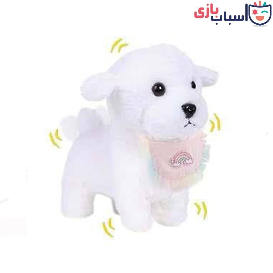سگ اسباب بازی قلاده دار باتری خور 115_933 — تصویر ۳