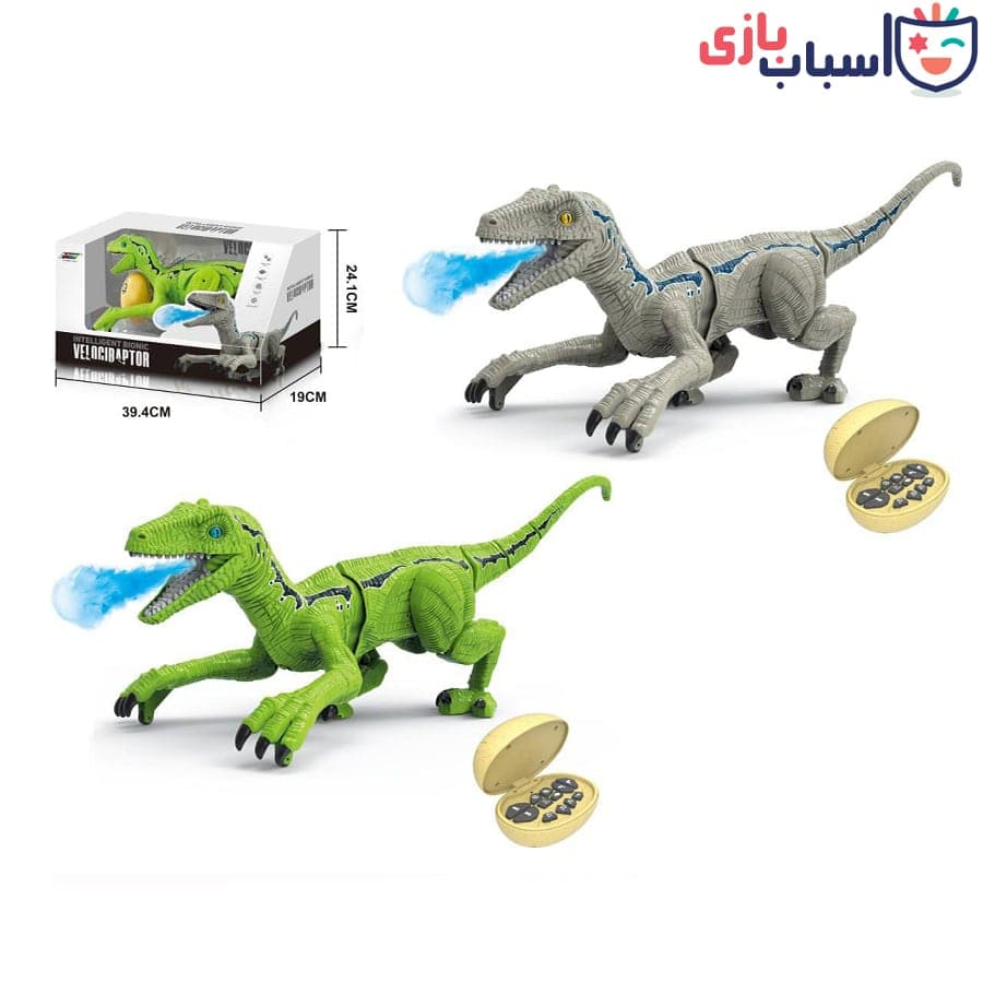 رباتیک کنترلی شارژی دایناسور دودزا K26 — تصویر ۴