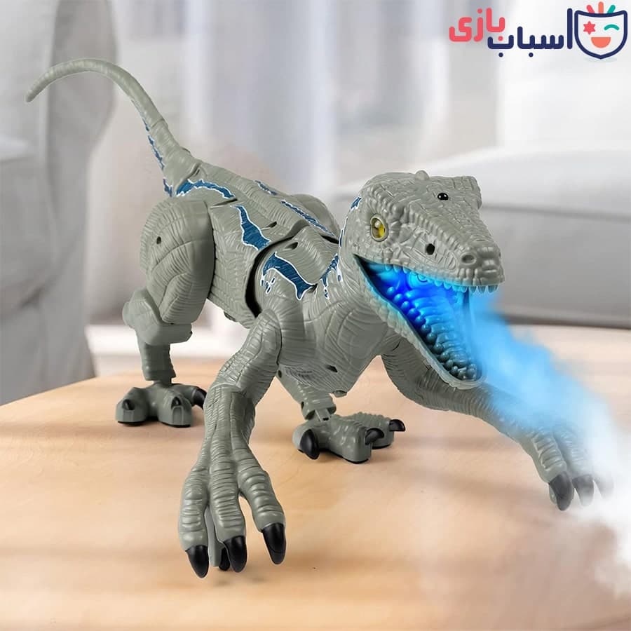 رباتیک کنترلی شارژی دایناسور دودزا K26 — تصویر ۵