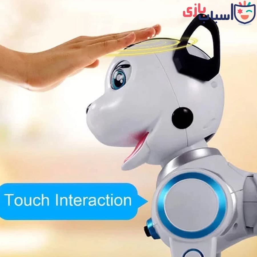 ربات اسباب بازی کنترلی سگ شارژی k10 — تصویر ۶