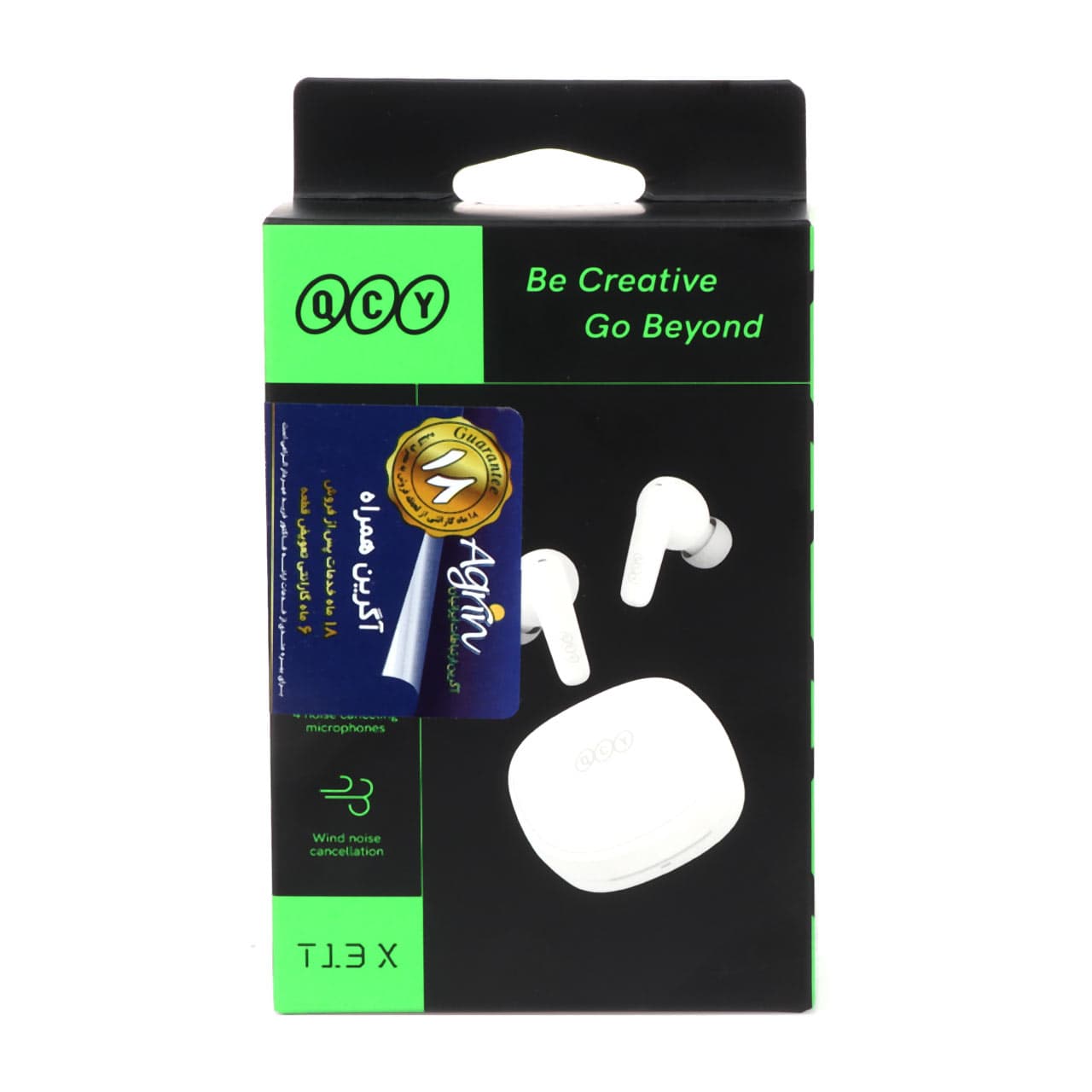 ایرفون بی سیم QCY مدل T13 X – سفید (گارانتی 18 ماهه شرکتی) — تصویر ۷