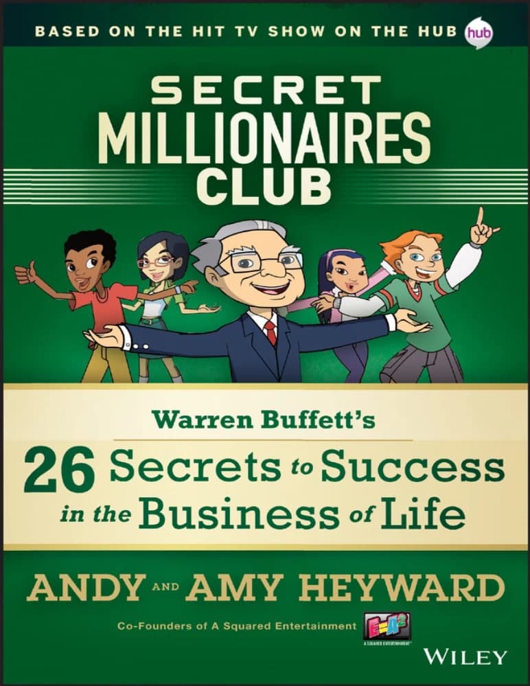 کتاب باشگاه میلیونرهای مخفی (Secret Millionaires Club) نسخه انگلیسی PDF | وارن بافت