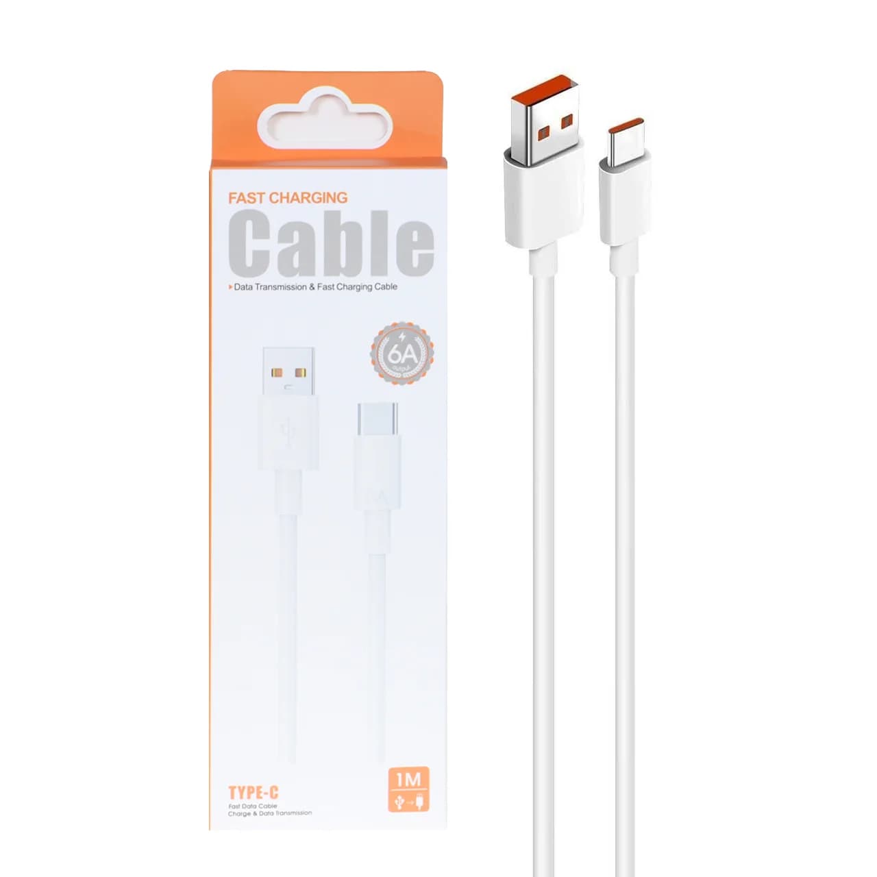 کابل شارژ فست Type-C مدل C28 – سفید – DST (گارانتی شش ماهه شرکتی) — تصویر ۲