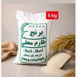 برنج طارم محلی بابلسر امساله (5 کیلویی) خرید از کشاورز — تصویر ۲
